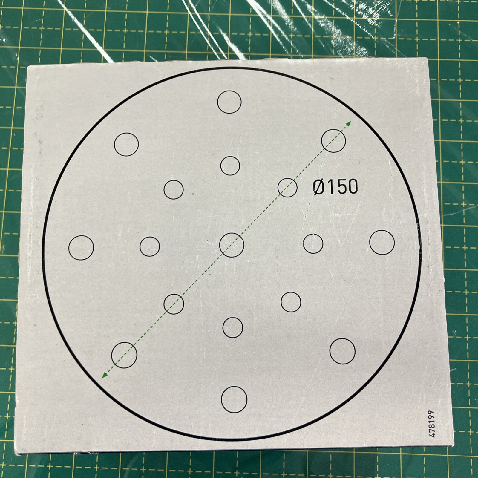 6″ (150 mm) Festool Abrasive P36 Rub D6 50x Replaces 486393