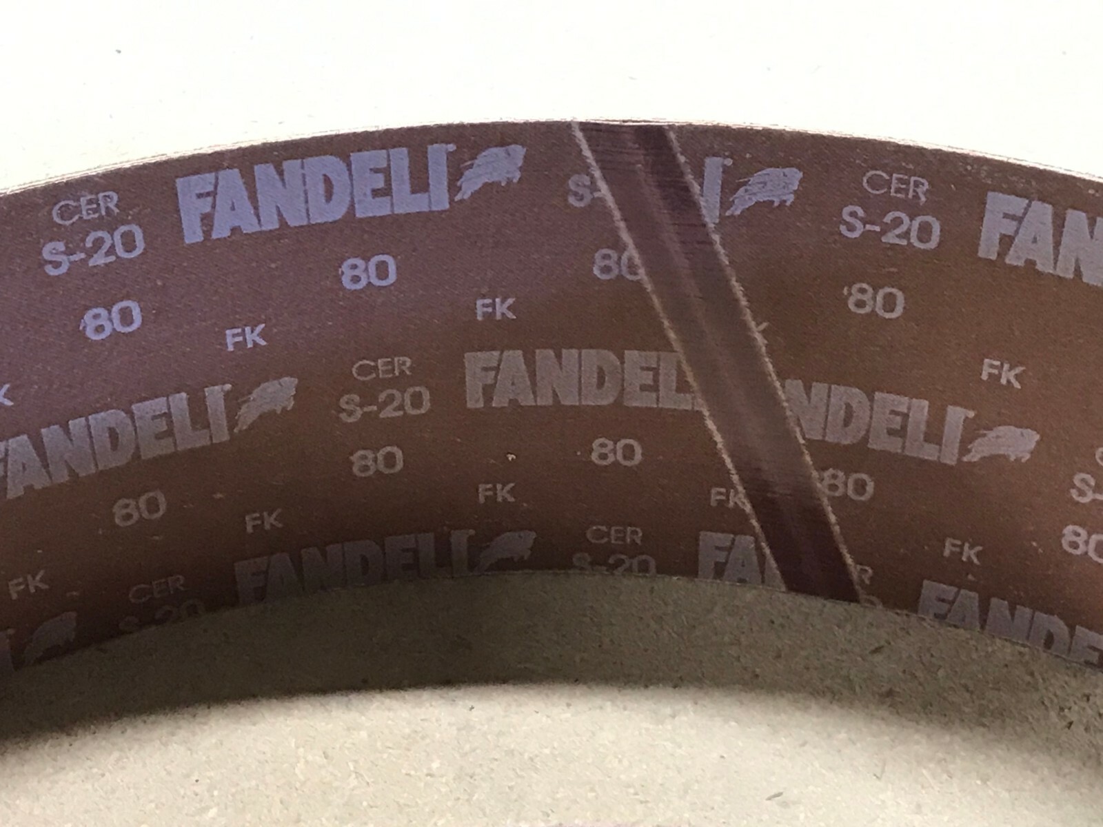 PREMIUM CERAMIC, Y-WEIGHT SANDING BELTS 6″ X 48″, 2 – PACK, 80-GRIT