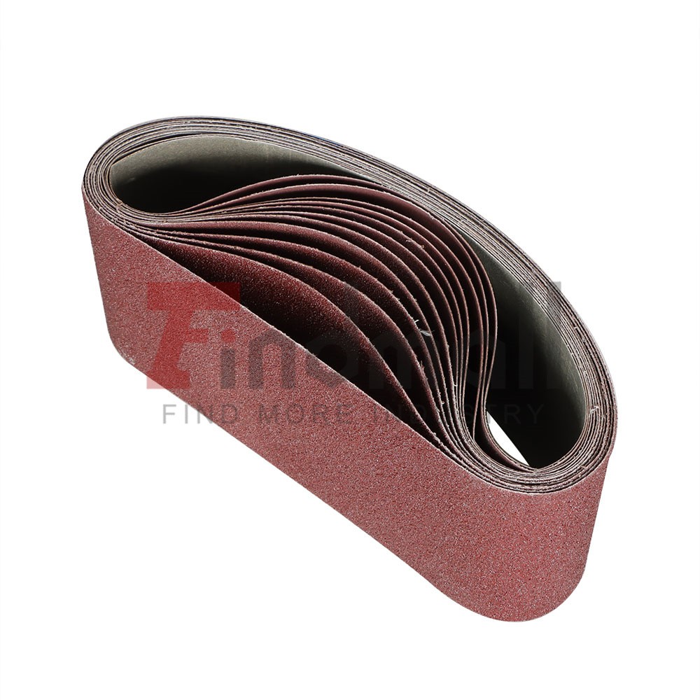 12PCS 4×24″ Sanding Belts 80 120 150 240 400 Grit Belt Sander Paper Sandpaper