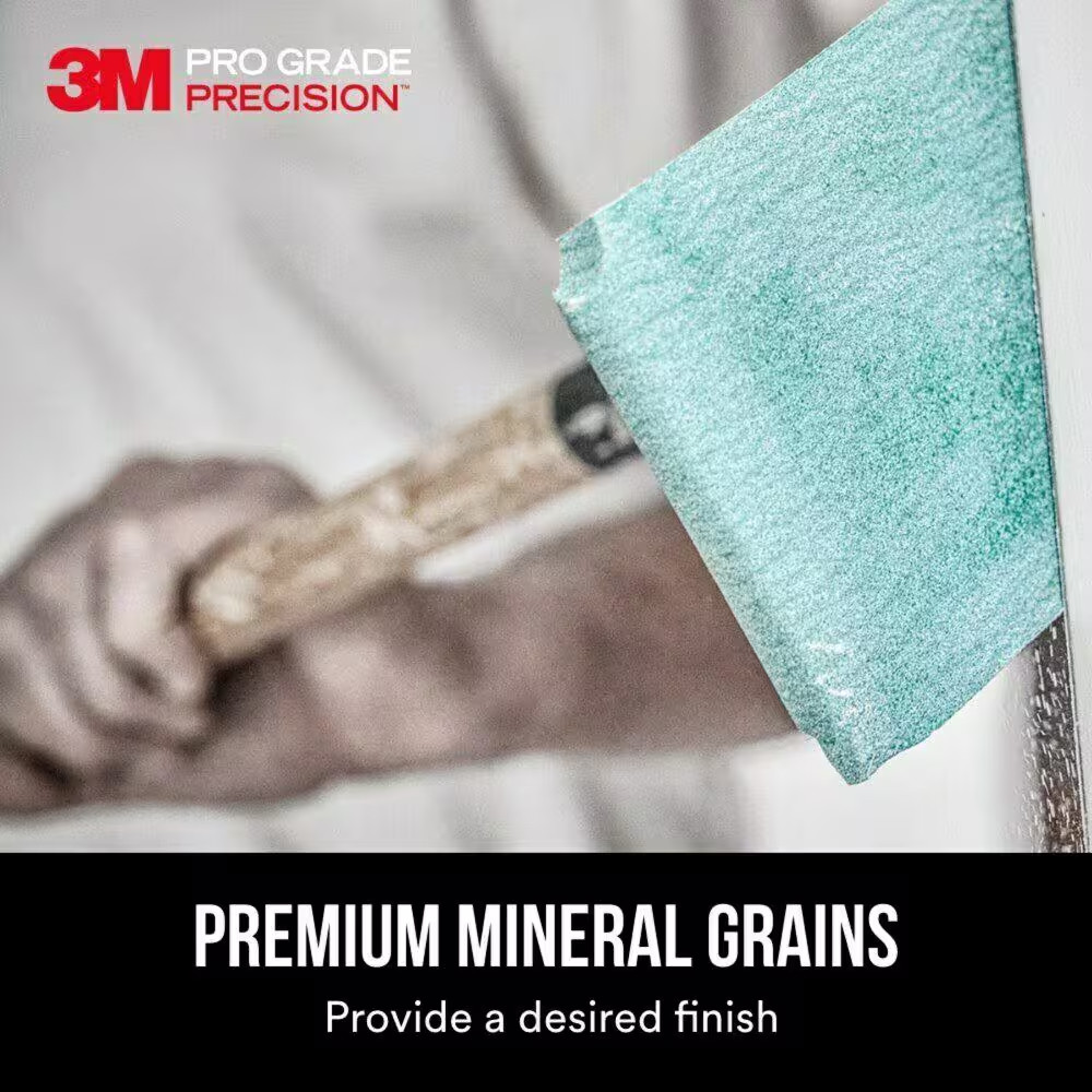 Pro Grade Precision 4 3/16 In. X 11 1/4 In. 120 Grit Drywall Sanding Sheets (12-