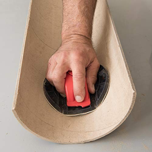 Collapsible Hand Detail Sander Tool Adjustable Manual Block For Wood 1 PCS