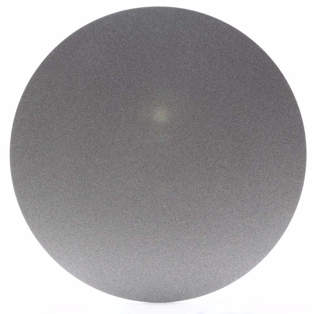 10”inch 250mm NO CENTER HOLE Diamond Lapidary Discs 80-1000 Grit Flat Laps Disk