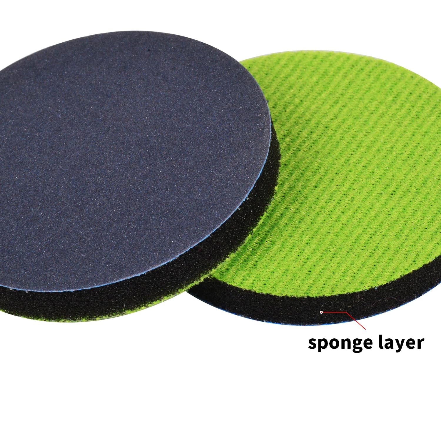 Glass Grinding Polishing Abrasive Disc Sandpaper Pads Kit for Glass Scratch R…