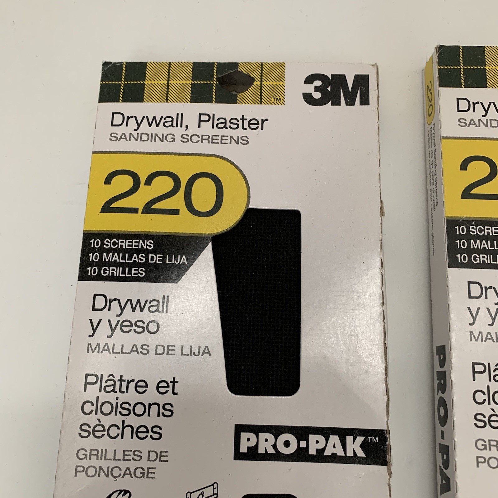 3M ProPak 4-3/16 In. x 11-1/4 In. Drywall Sanding Screens, 220 Grit- 2(10-Pack)