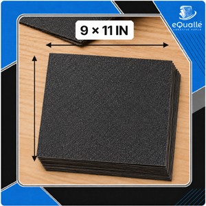 400 Grit Sandpaper Sheets, 9 x 11 in Silicon Carbide, Pack of 10 for Fine