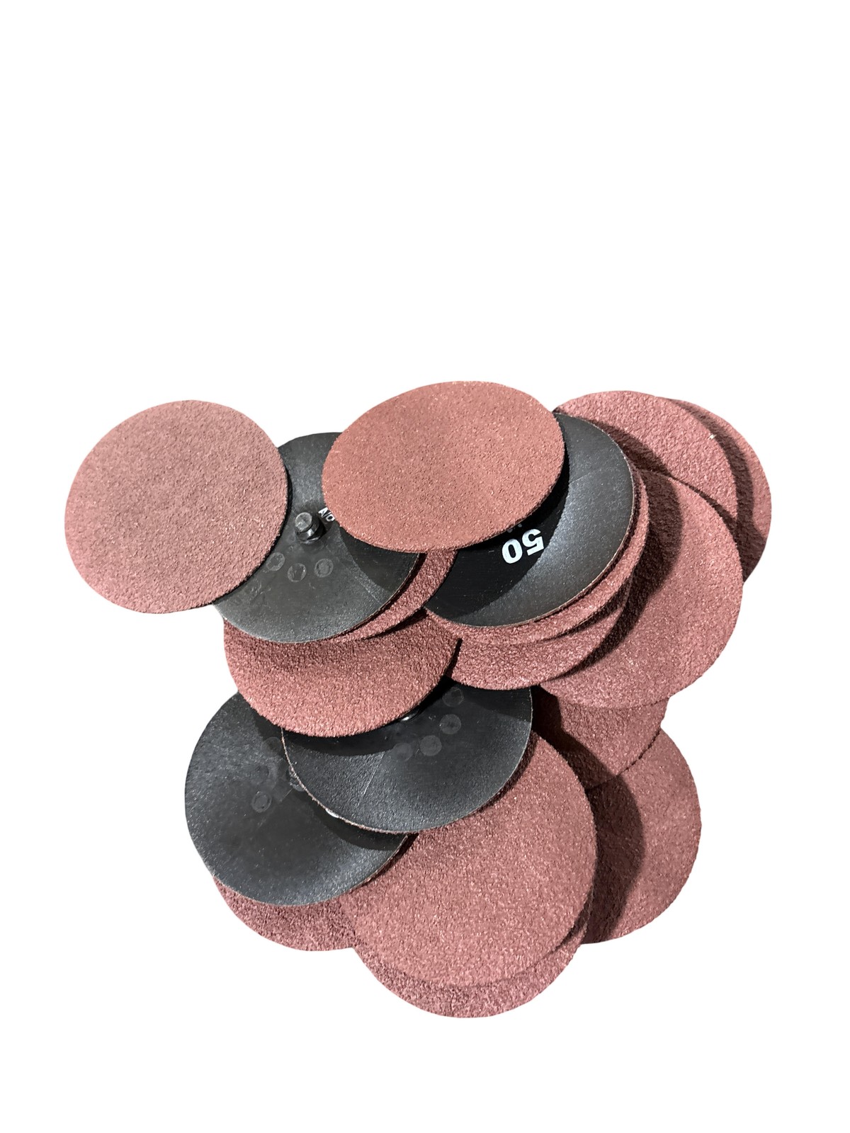 Gemtex 3″ 50 Grit Aluminum Oxide Type C Mini Grind-R Disc 25 Pack