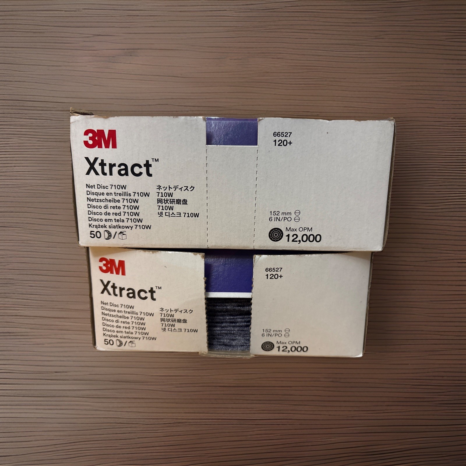 2-Pack, 3M Xtract 66527 Net Disc 710W 120+ Cubitron II 50 Discs (100 Total)