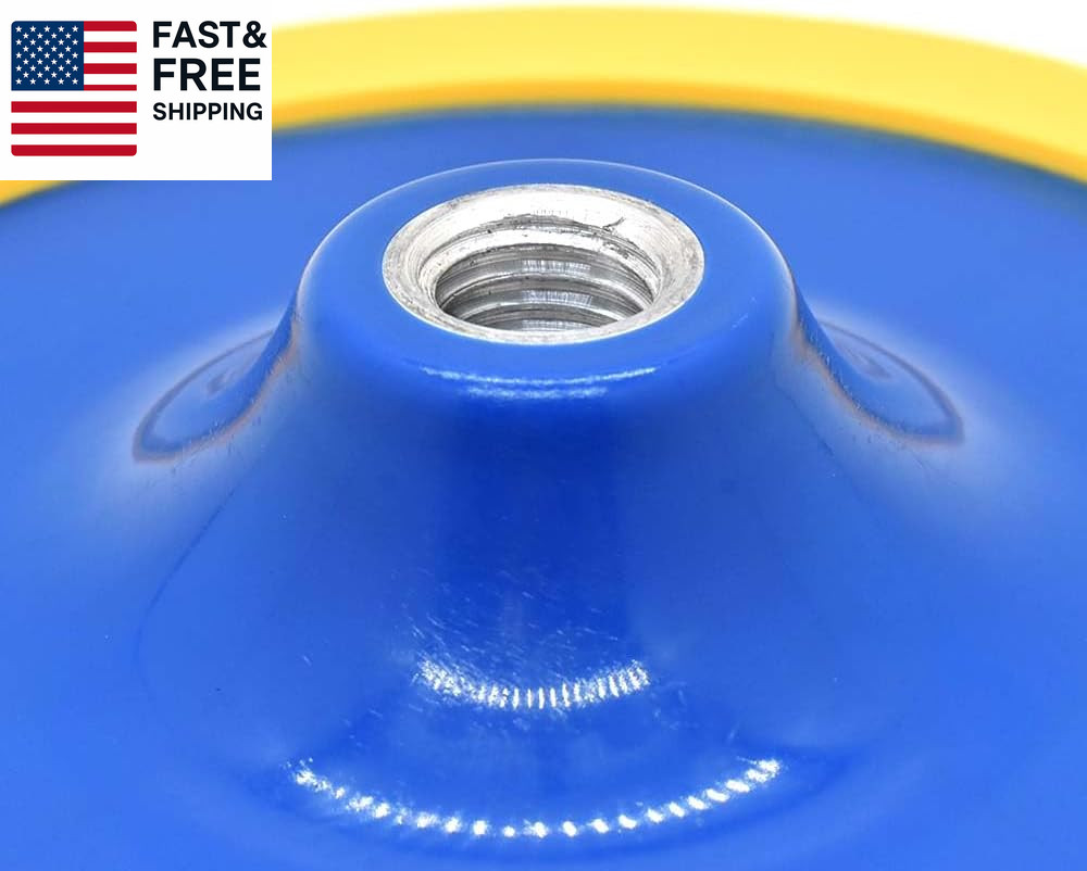 RSP64 8 Inch- 5/8 Inch-11 UNC PSA Adhesive Polisher Pad