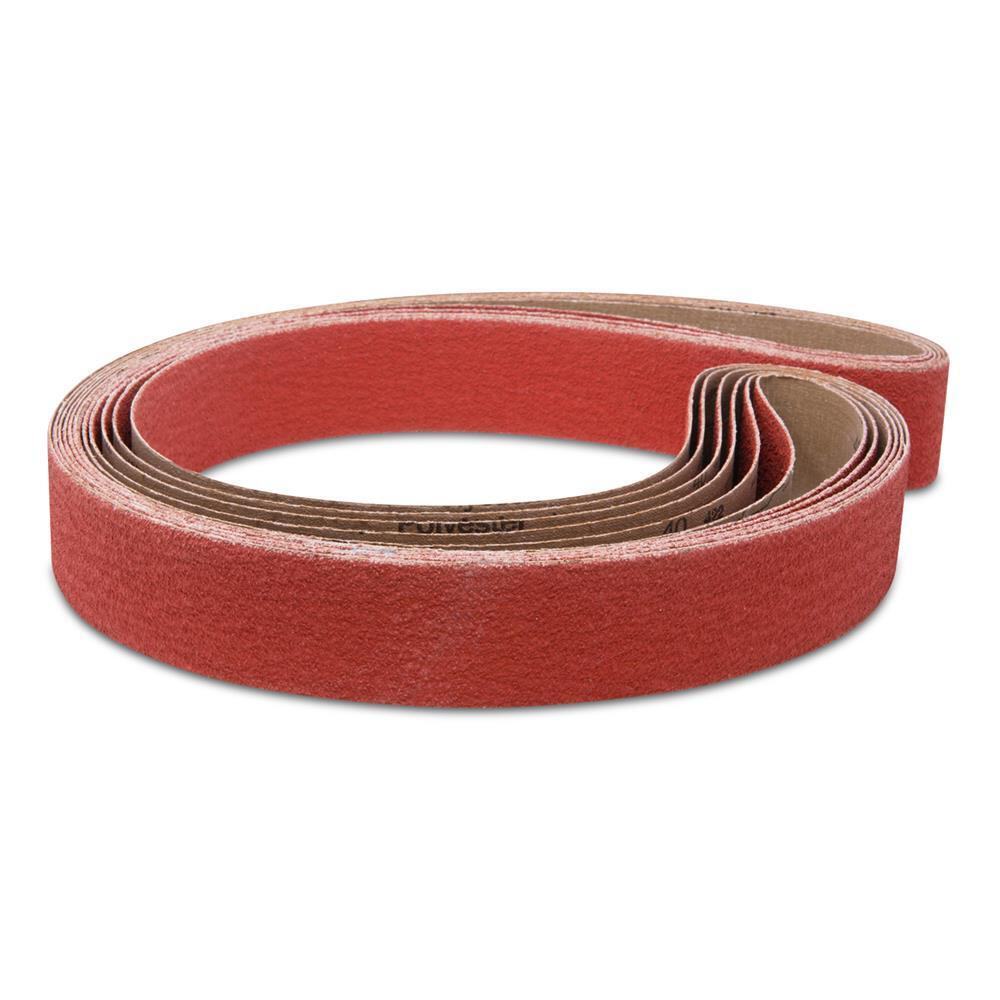 Edgecore Ceramic Metal Grinding Belt 2″ x 60″ Premium Metal Abrasive Belt 6 Pack