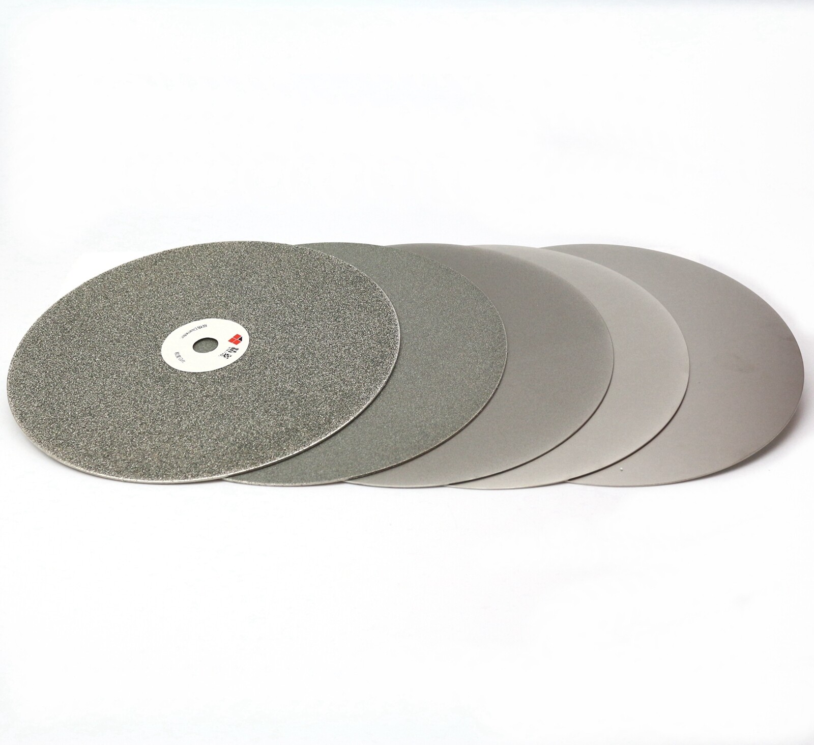 7Pcs 6″ inch Diamond Grinding Disc Grit 80-3000 Set Flat Lap Disk Coated