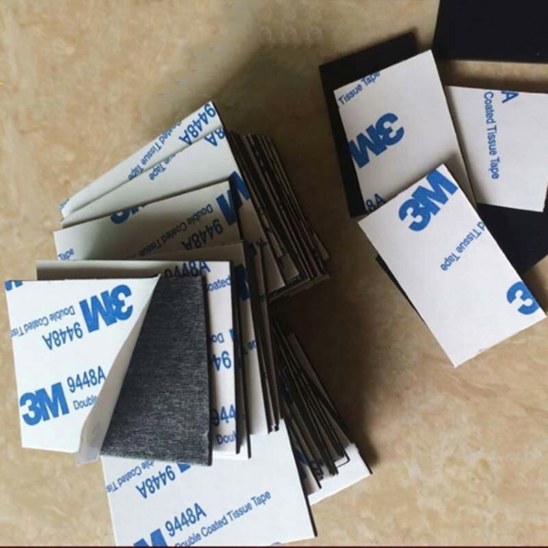 3M Anti Slip Self Adhesive Strip Silicone Rubber Bumper Feet Pads for Furniture