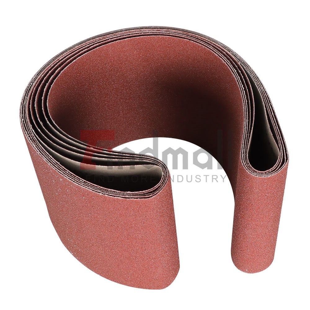 5PCS Sanding Belts 6×48 in 80 Grit Belt Sander Sandpaper aluminum oxide