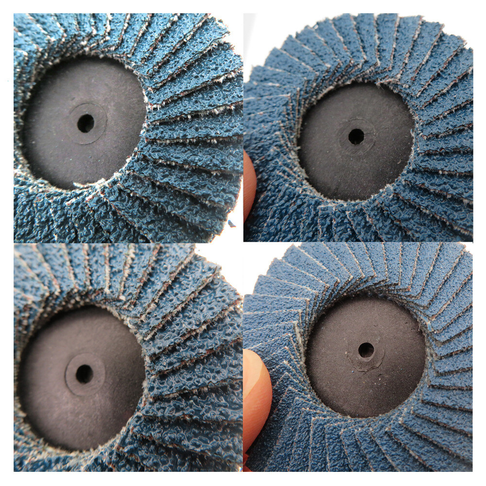 11Pcs 2″ 50mm Flap Disc Roll Lock Quick Change Sanding Discs Mix Set 40-120 Grit