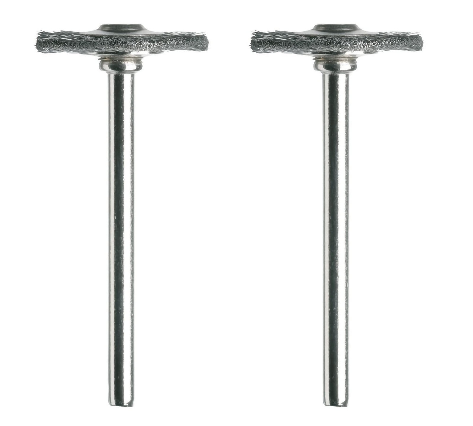 Dremel 428-02 Carbon Steel Brushes (2 Pack), 3/4″ Diameter 2-Piece, Silver
