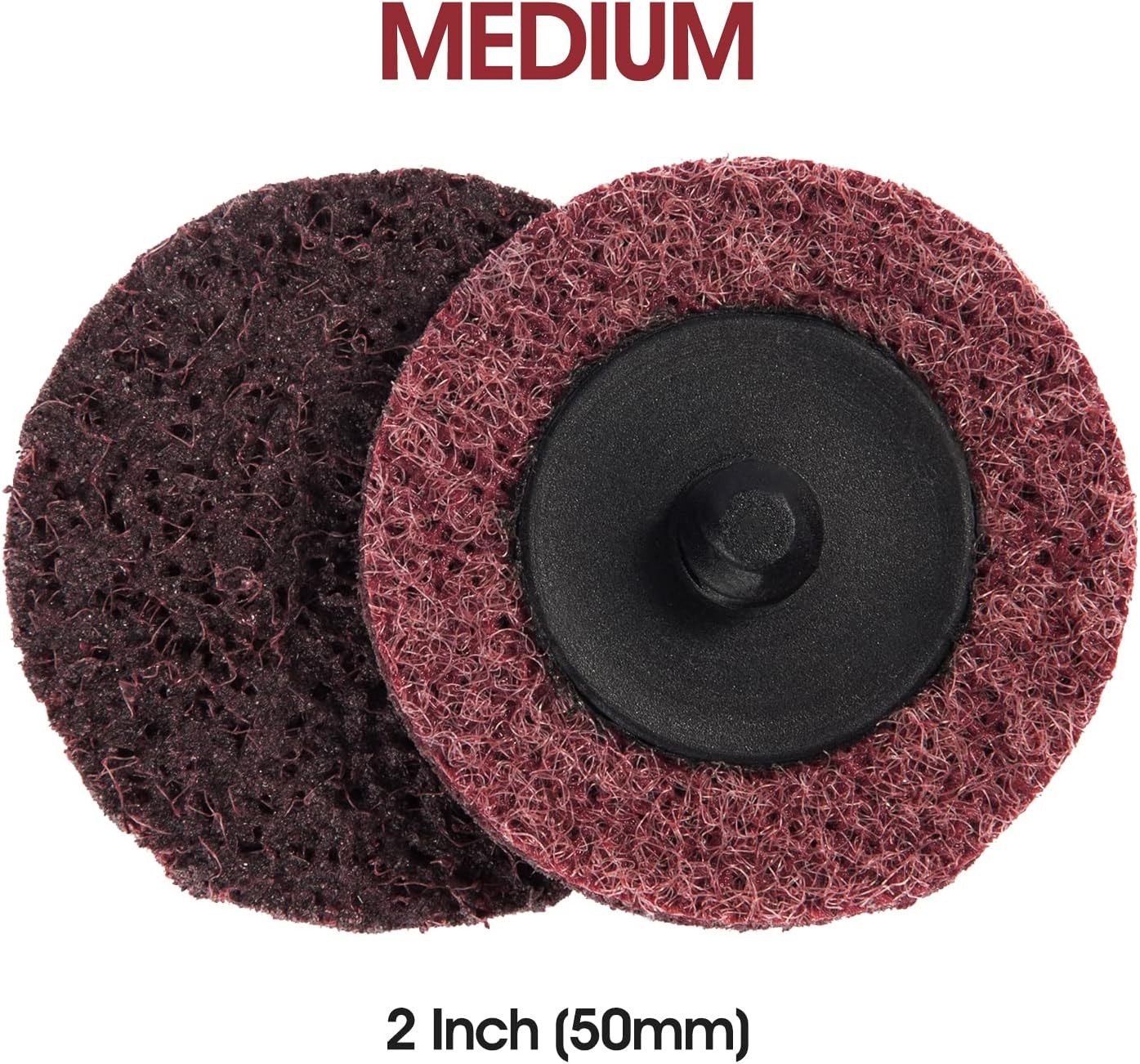 S SATC 25PCS Sanding Discs 2 Inch Quick Change Disc Surface Conditioning Discs