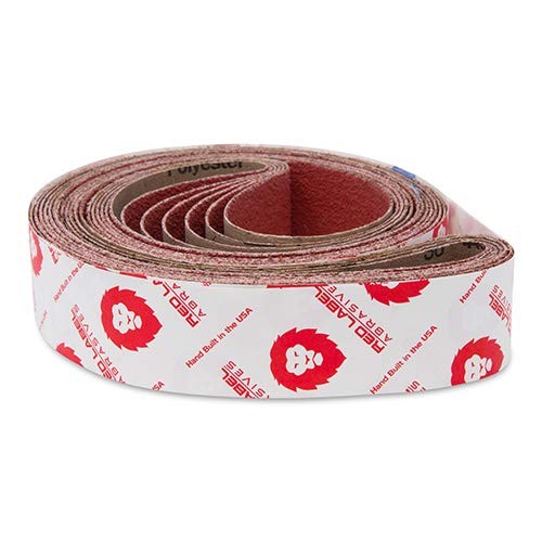 2 X 72 Inch Coarse Grit Premium Knife Makers EdgeCore Ceramic Sanding Belts, …