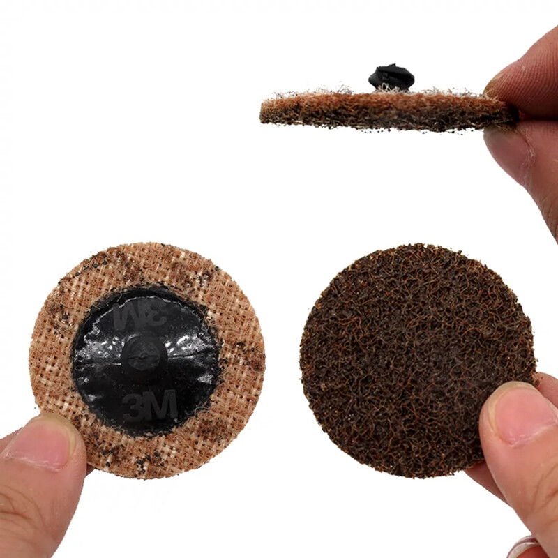2″ 50mm Type R Roll Lock Quick Change Discs Abrasive Sanding Pads 150-600 Grit