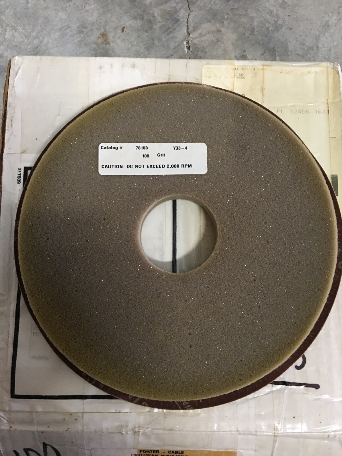 Porter Cable 7800 Sanding Disk – 100 grit (Qty 3)