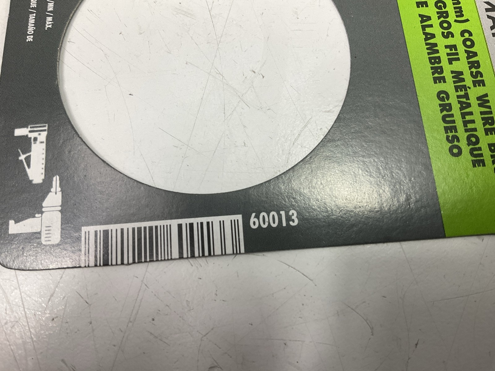 Forney 60013 Command PRO Wire Wheel, Crimped, 1-1/2 In X .014 In X 1/4 In Shank