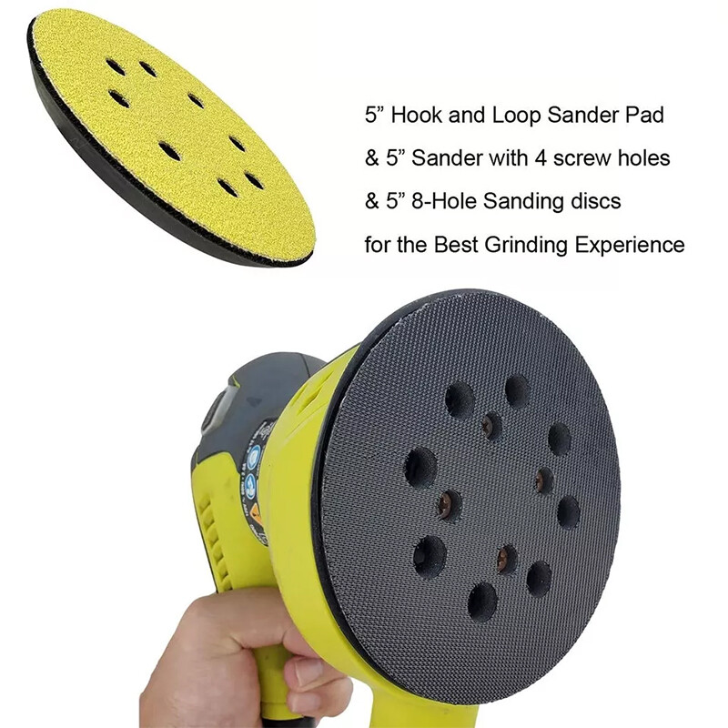 1* 5″ Hook&Loop Sander Pad for Ryobi RS290 RS280 RS280VS RS281 RS281VS P410 P411
