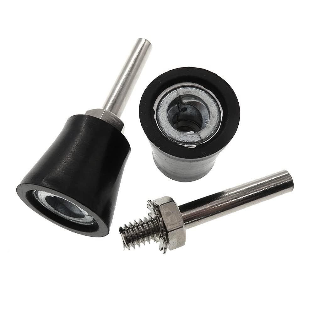 Goliath 2Pcs 1-Inch Sanding Pad Roll Lock Disc Holder Quick Change 1/4″ Shank