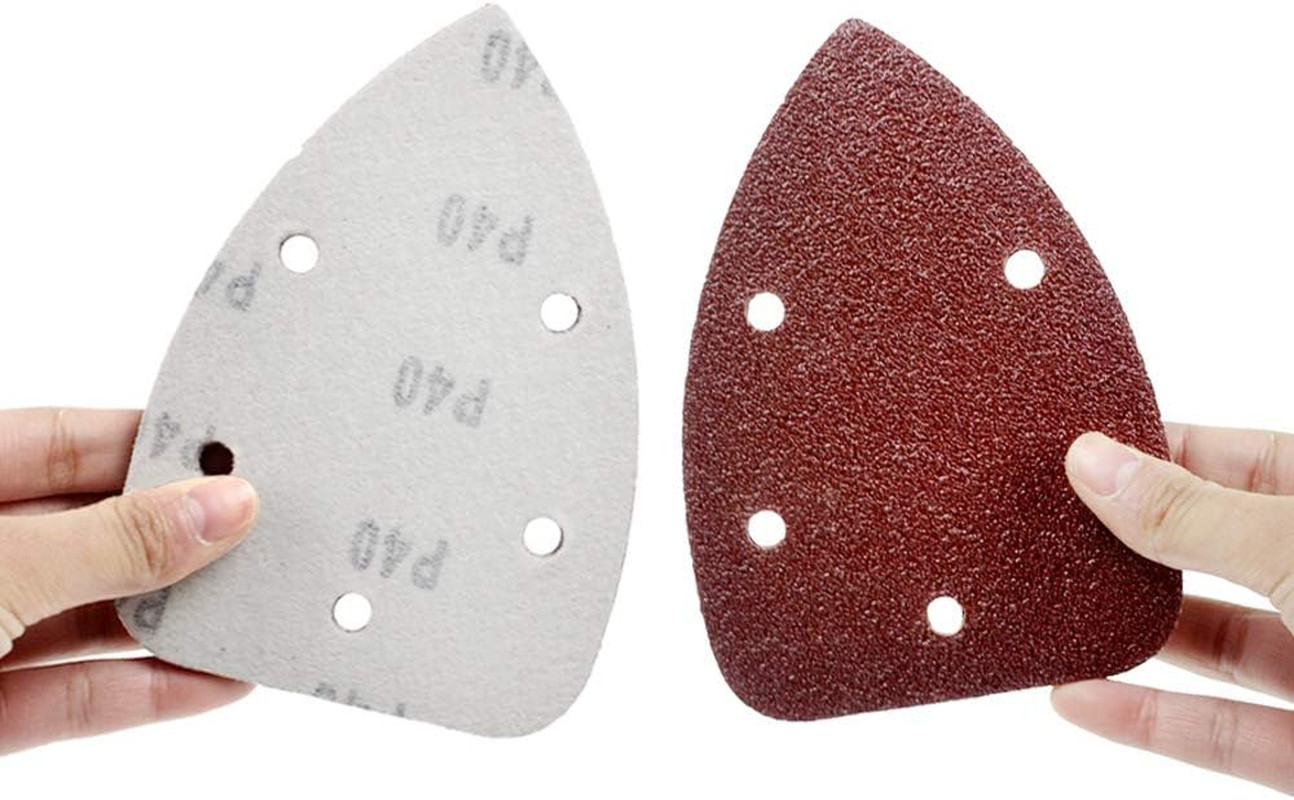 Mouse Detail Sander Sandpaper Sanding Paper Assorted Sanding Pads 40 80 120 1…