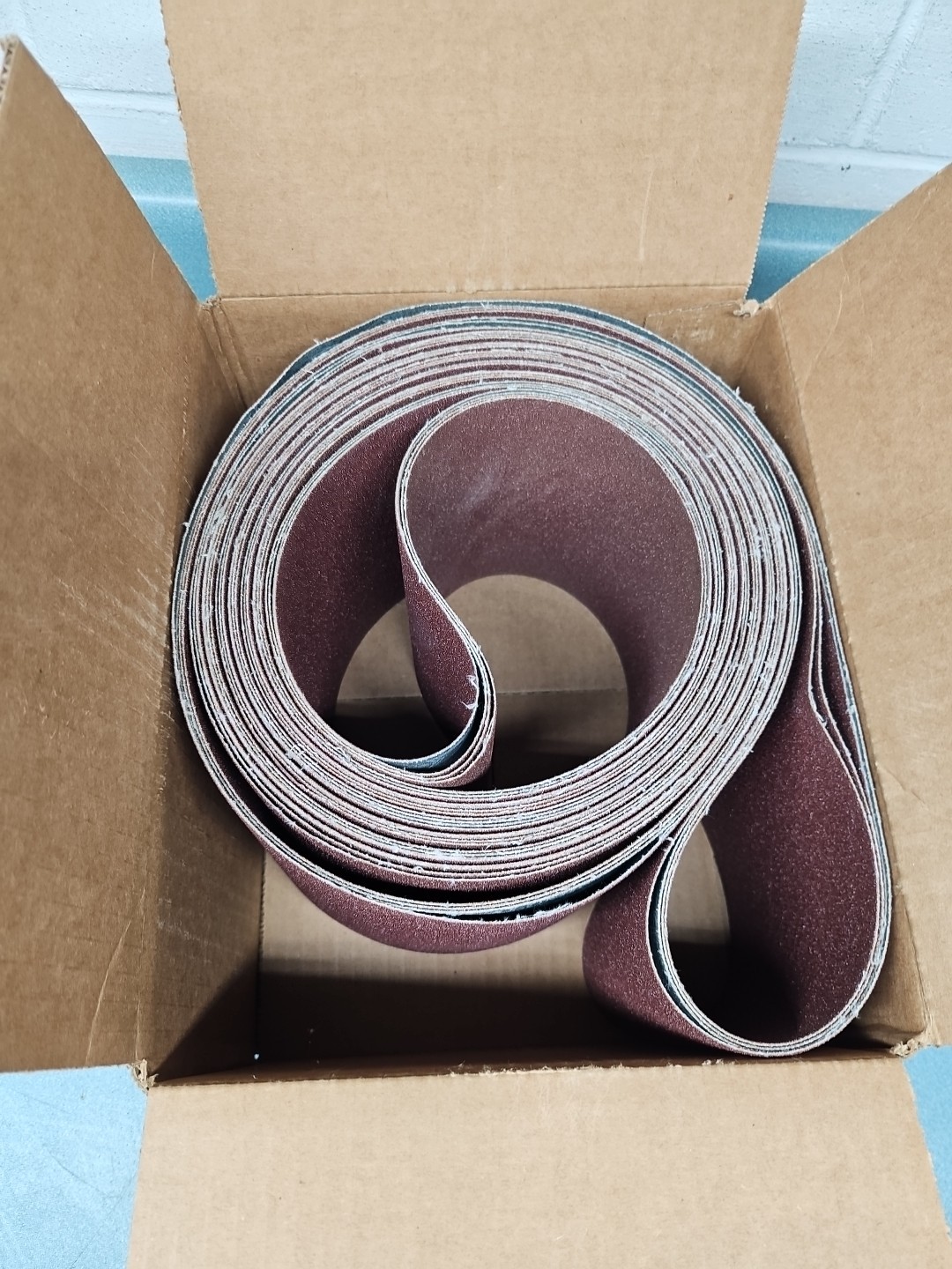 Belt Sander Extra Length 6″ x 212″ P60 Grit Aluminum Oxide (Qty 4)