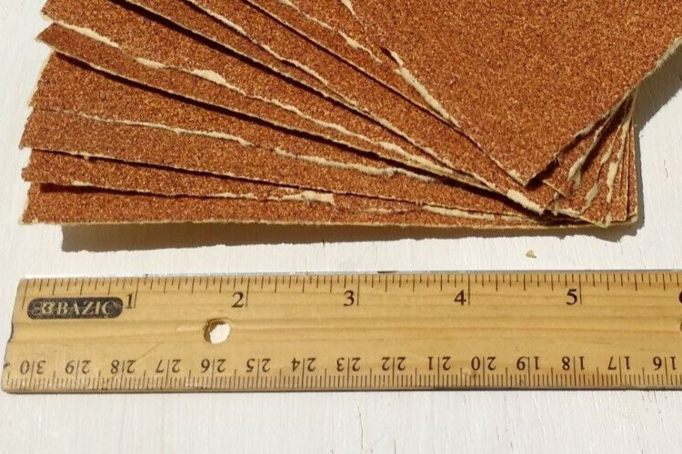 Sandpaper 60-Grit 3M Garnet 4.5in x 5.5in
