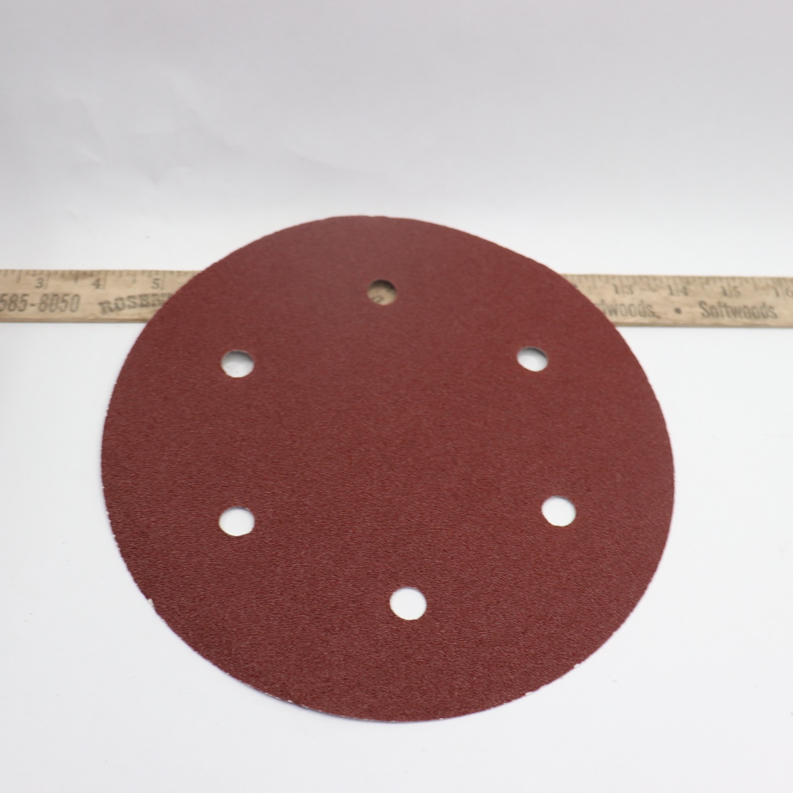 Drywall Sanding Discs 80 Grit Hook and Loop 6 Hole 9″ P60