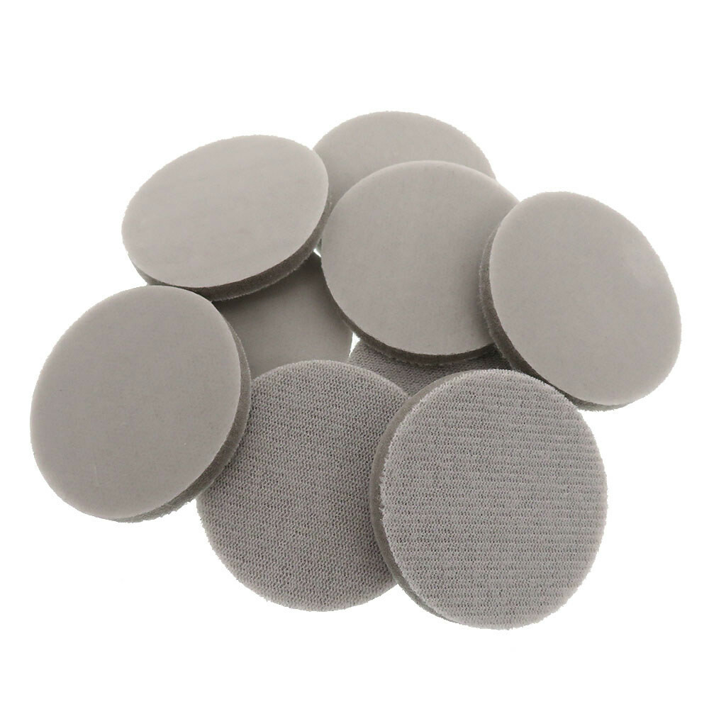 50mm Hook and Loop Sanding Foam Sponge Disc Pads Sandpaper Orbital 2 inch
