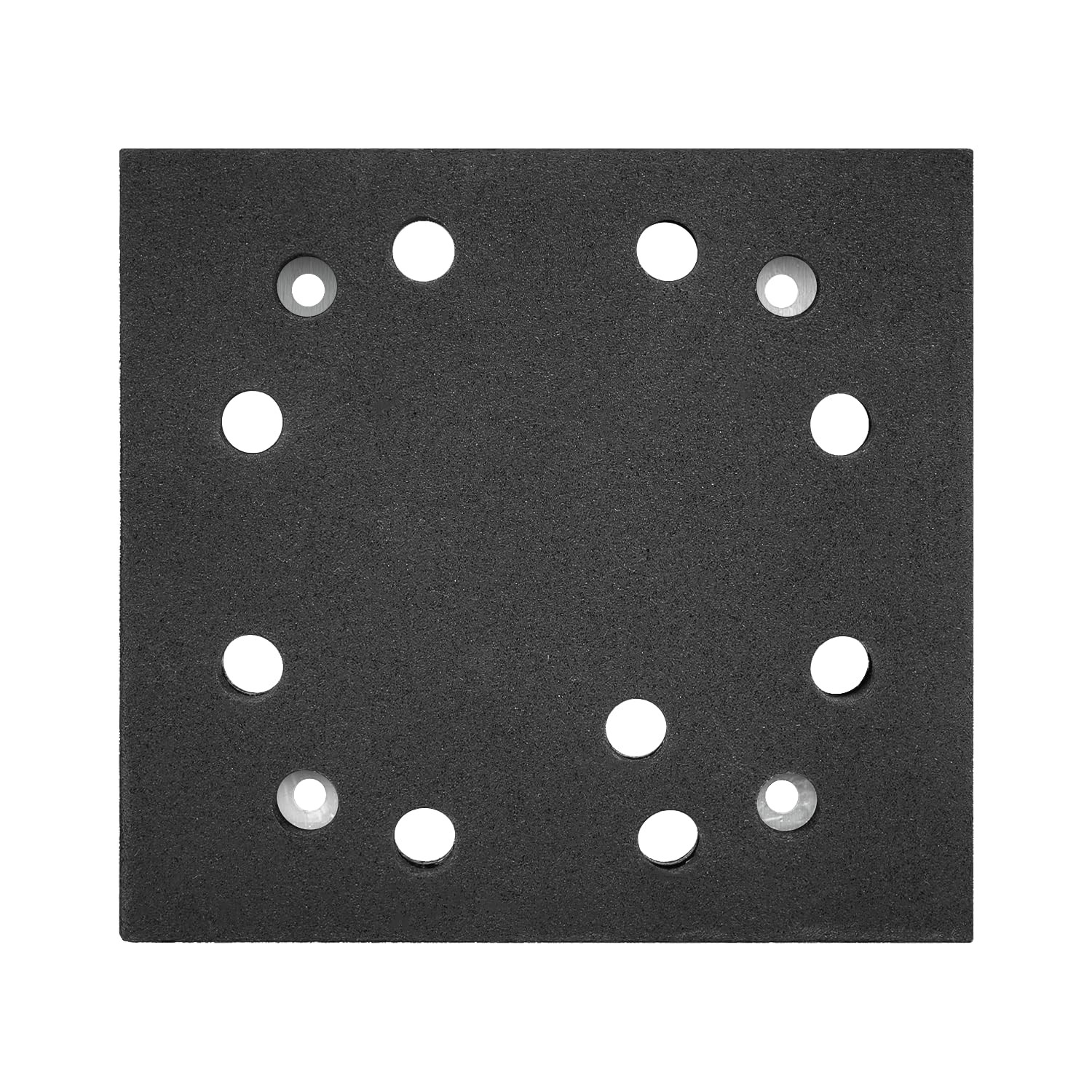 HASMX 1-Pack 1/4″ Sheet 8 Hole Stick Square Sanding Backing Plate Replacement…