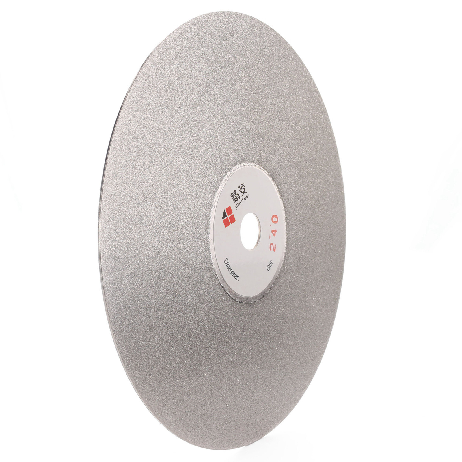 4″ 240 Grit Diamond Flat Lap Wheel Coated Grinding Disc for Stone Jewelry