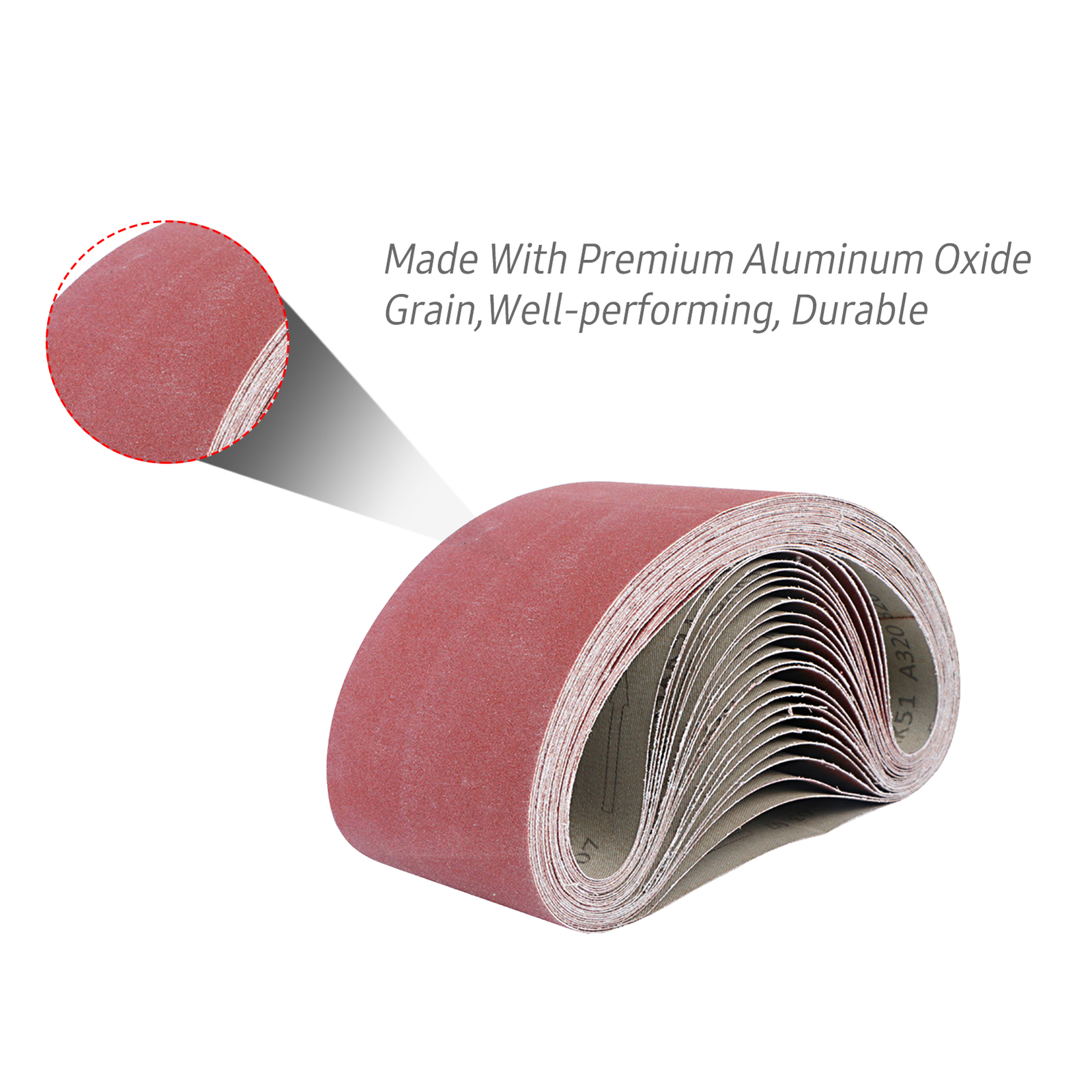30*340mm Sanding Belts (1.18×13.38 inch) 10Pcs Belts N9I7