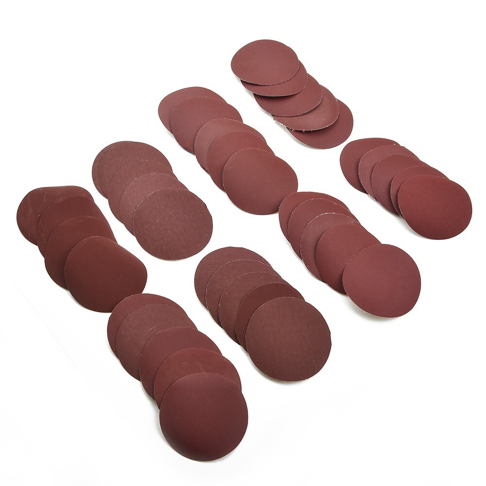 40pcs/Set 75mm-80mm Sandpapers 320/400/600 / 800/1000/1200/1500/2000Grit