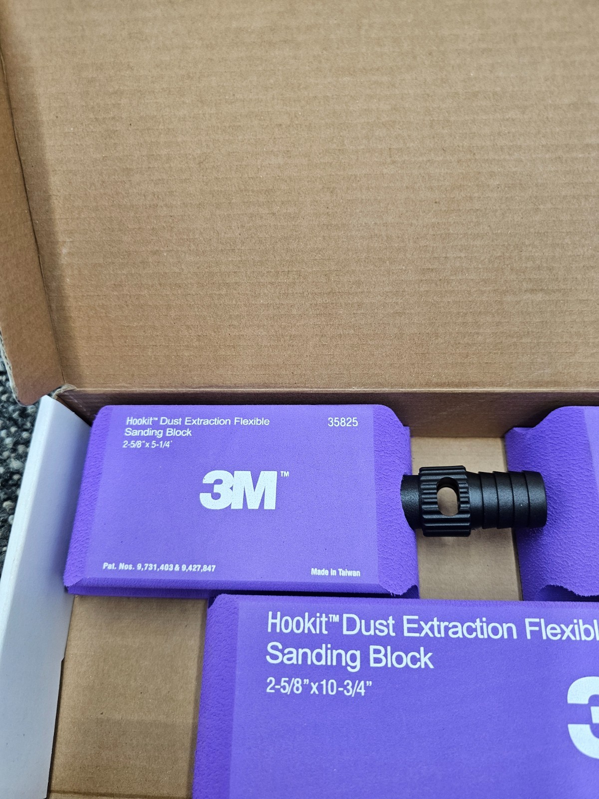 3M 35829 Hookit™ Dust Extraction Flexible Sanding Block Assy 35825 35826 35827