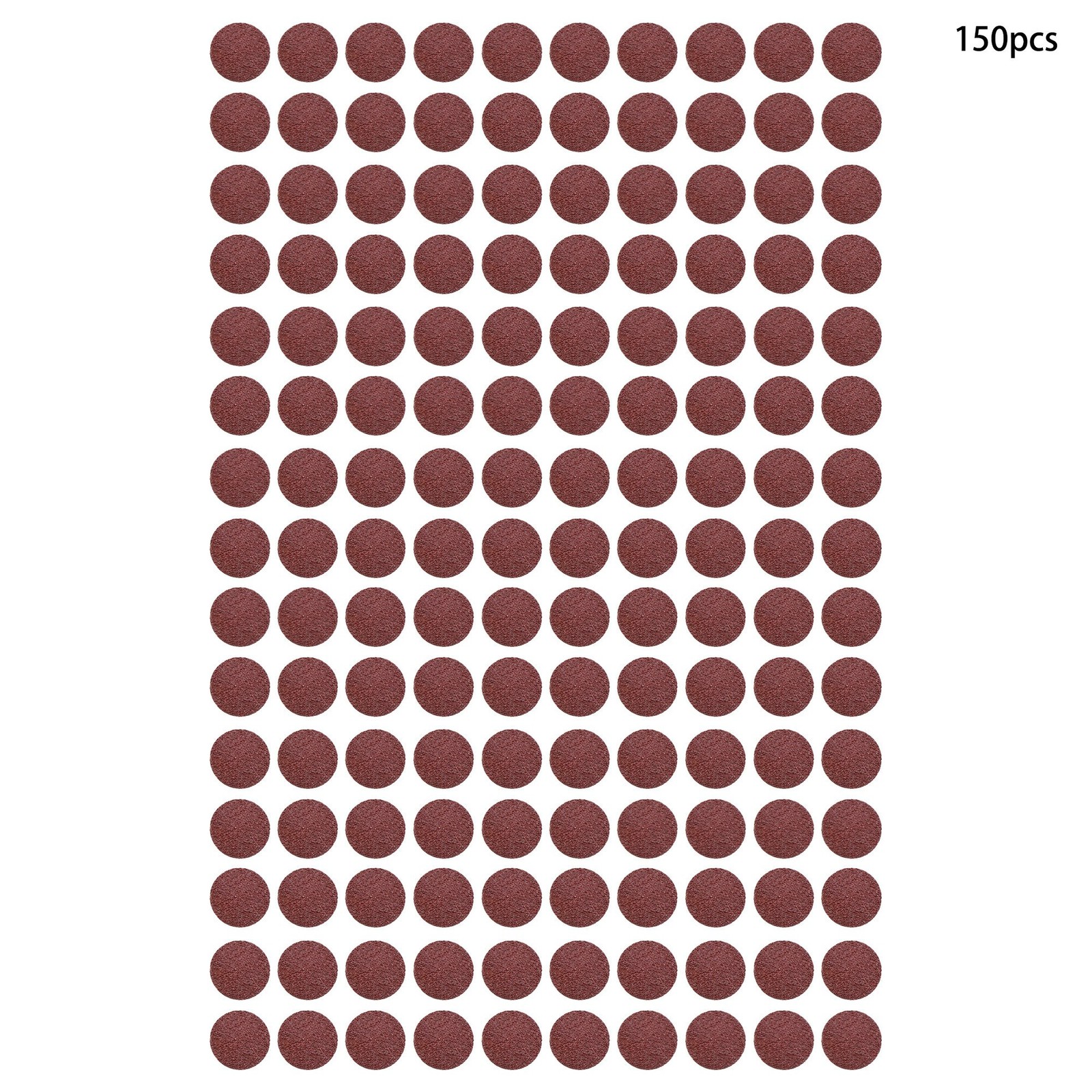 150 Pieces 2 Inch 36 Grit Medium Red Torque Sanding Discs for Die Grinder