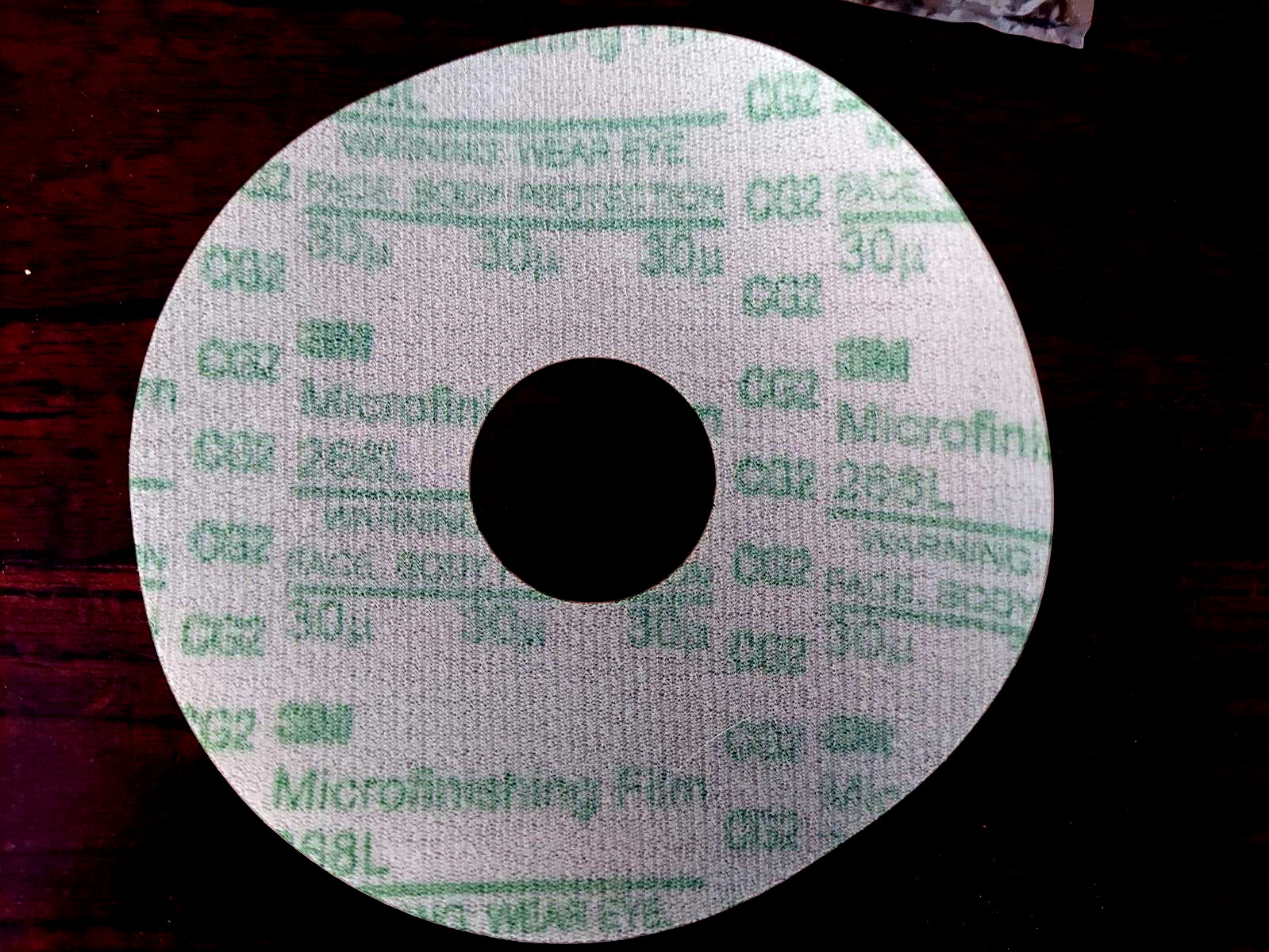 5 Packs (25 each) 3M 268L Hookit Microfinishing Film Disc 5″x1 3/8