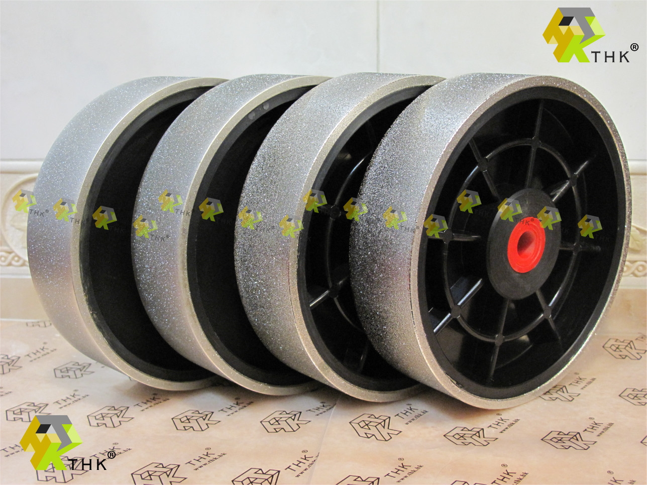 150mm 6 inch THK Diamond Lapidary Jewelry Grinding wheel 50mm 2″ Width Grit 150