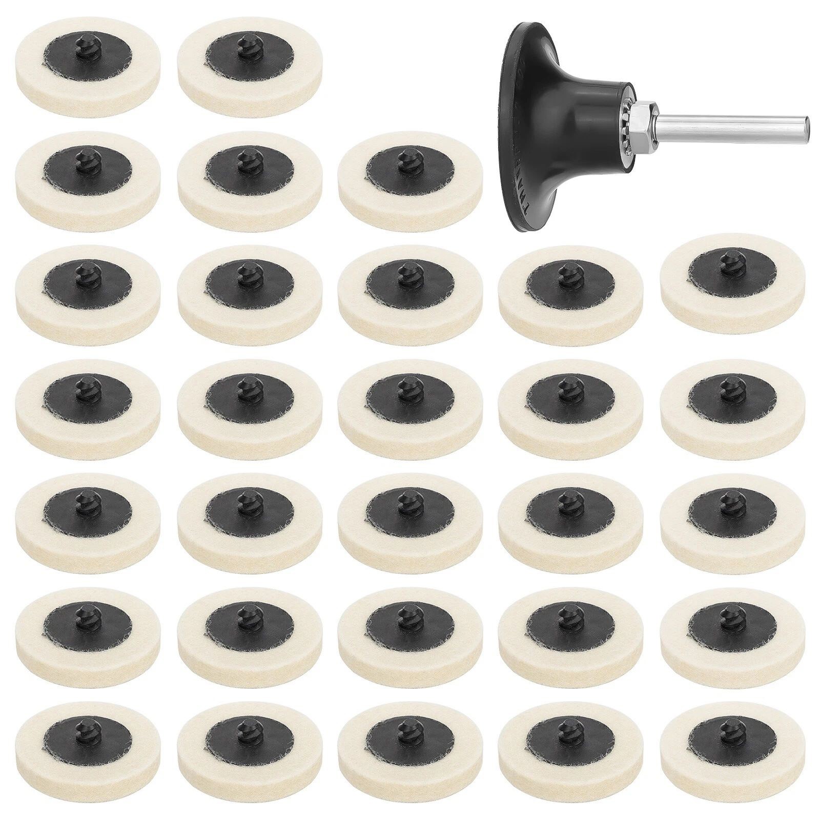 Fit a maximum speed of 30,000 RPM Polishing Buffing Pads 2 Inch Disc Pad Holder