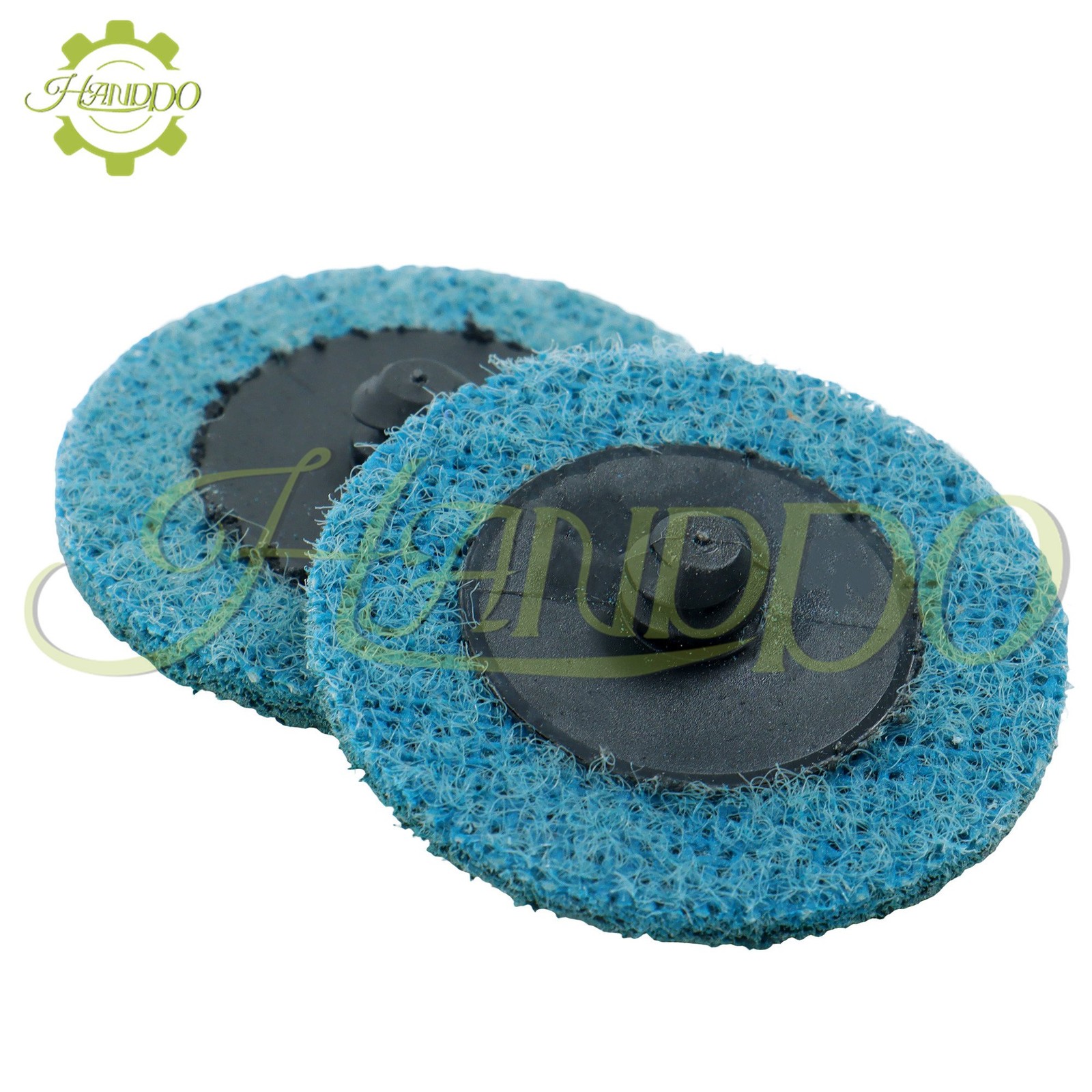 25PCS 2″ Fine Abrasive Non Woven Nylon Quick Change Surface Conditioning Disc
