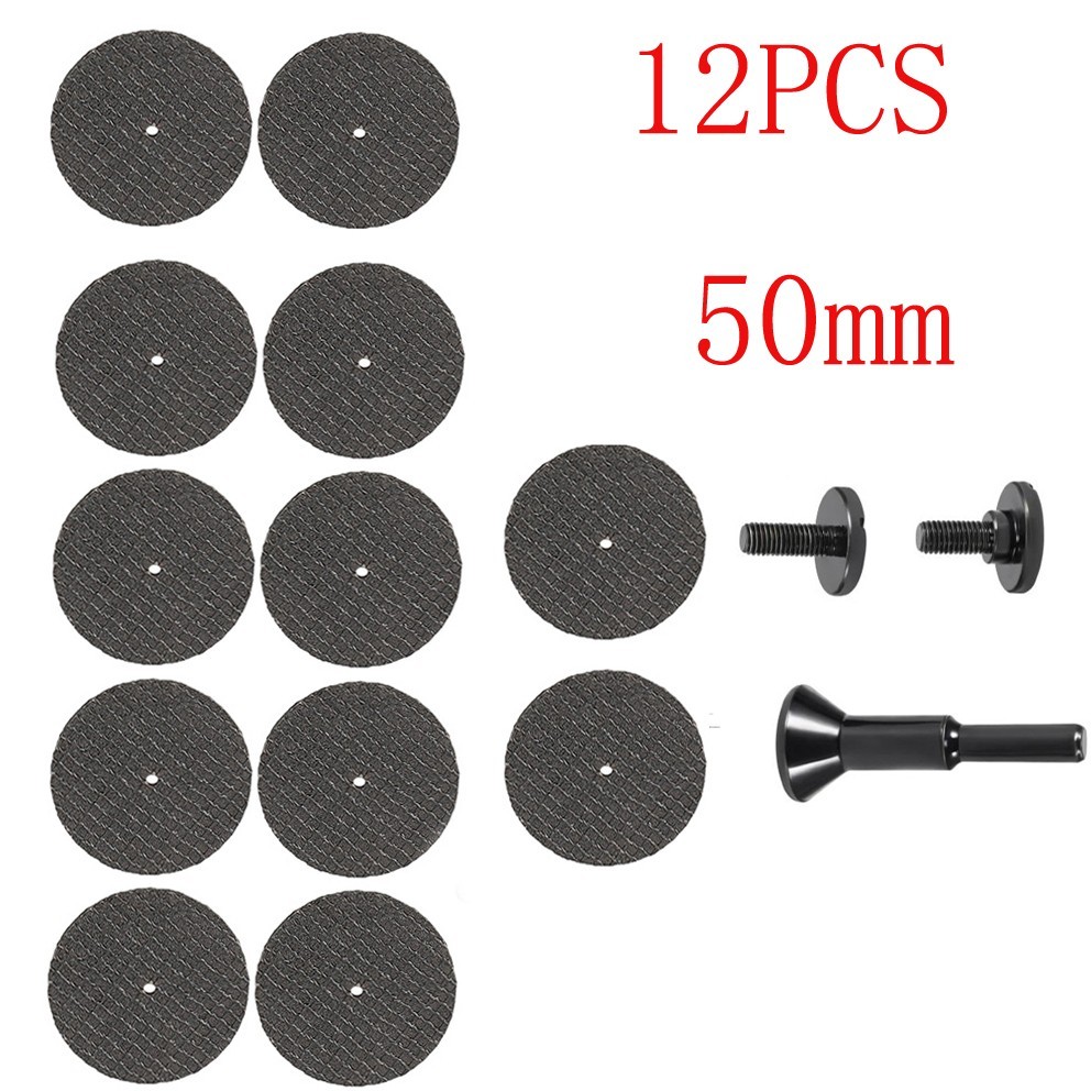 2 Inch 50mm Grinding Disc for For electric Drill 1/4in Shaft Resin Reinforced