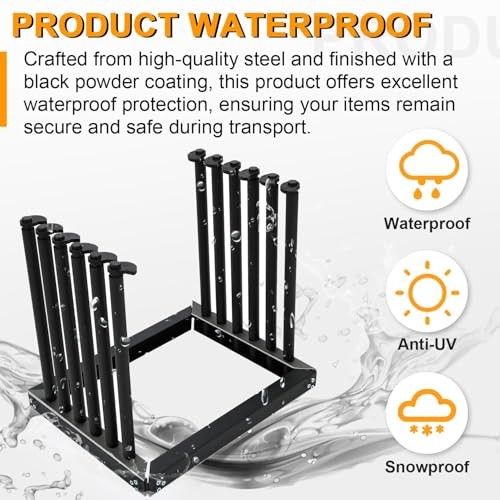 5-Lite Windshield Glass Rack 24-Inch Height Windshield Rack Auto Glass