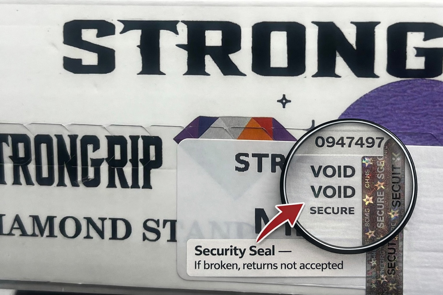 Strongrip Ceramic Mesh Sanding Discs 6 in H & L Purple-Box of 25 Choose Grit