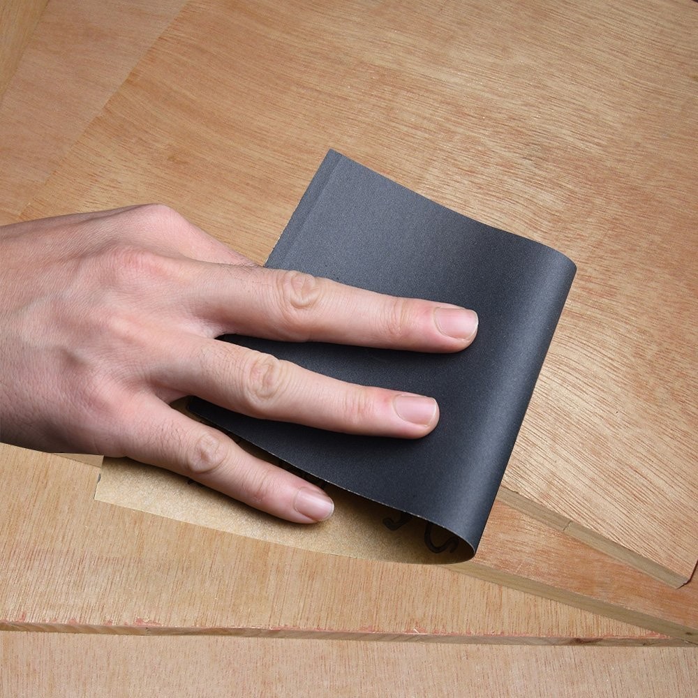 Abrasive Dry Wet Waterproof Sandpaper Sheets Assorted Grit of 400/600/ 800/10…