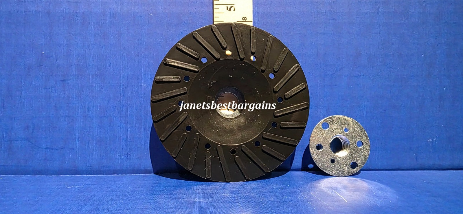 Angle Grinder 4.5″ Resin Fiber Backer Backing Pad 5/8″-11 Threaded Locking Nut