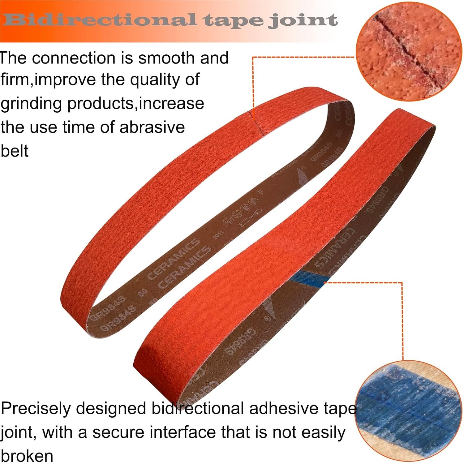 Versatile 2 x 48 Inch Ceramic Sanding Belts Kit – Ultimate Grinding Solution