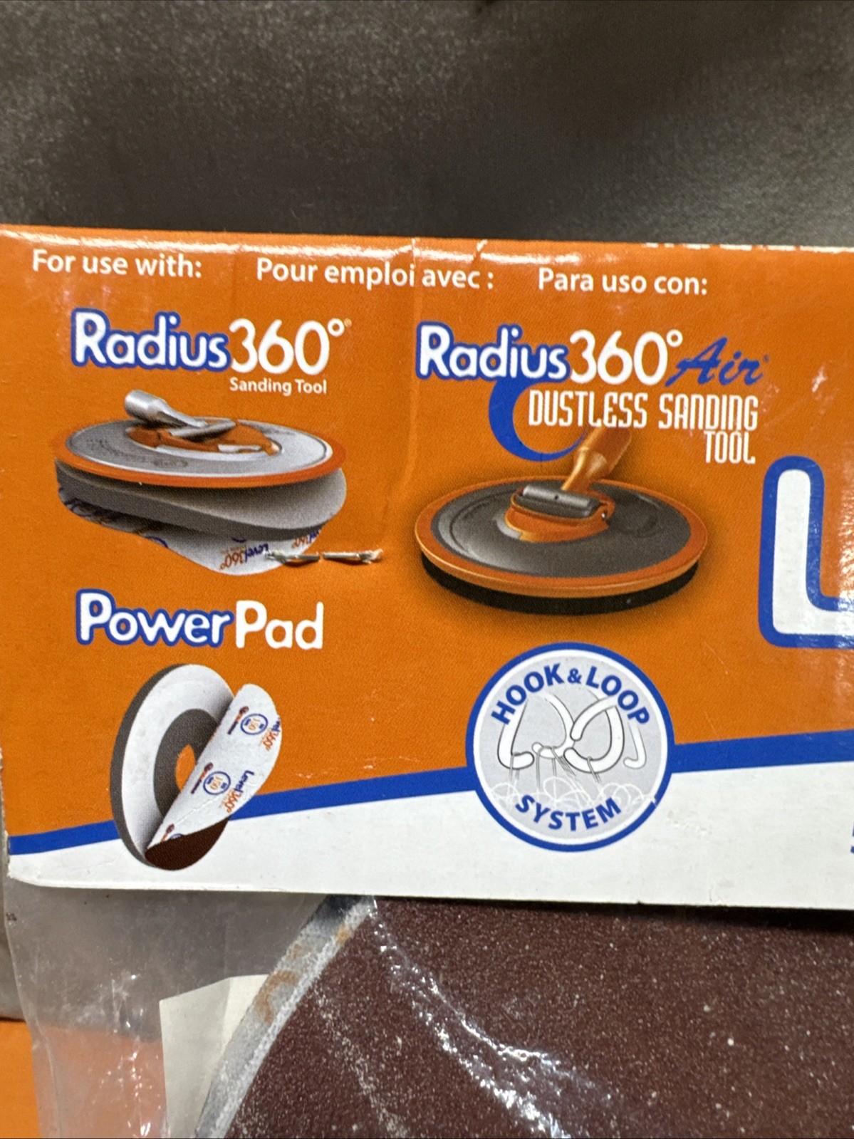R•Level 360* Full Circle 100 Grit Sanding Disc Pack Of 5 NOS Lot Of 2