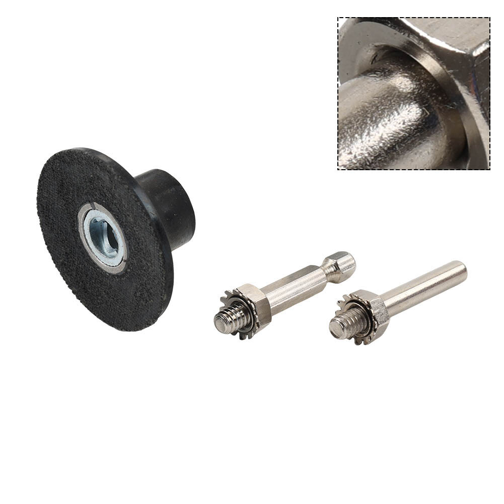 1″ 2″ 3″ Sanding Disc R Type Roll Lock Rotary Pad Holder 1/4″ Shank Die Grinder