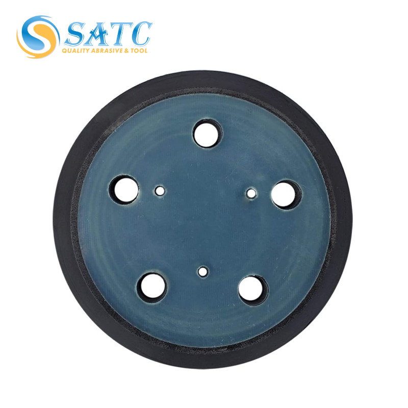 5″ Hook Loop 5-Hole 3-Screw Orbital Sander Replacement Pad for Porter Cable 333