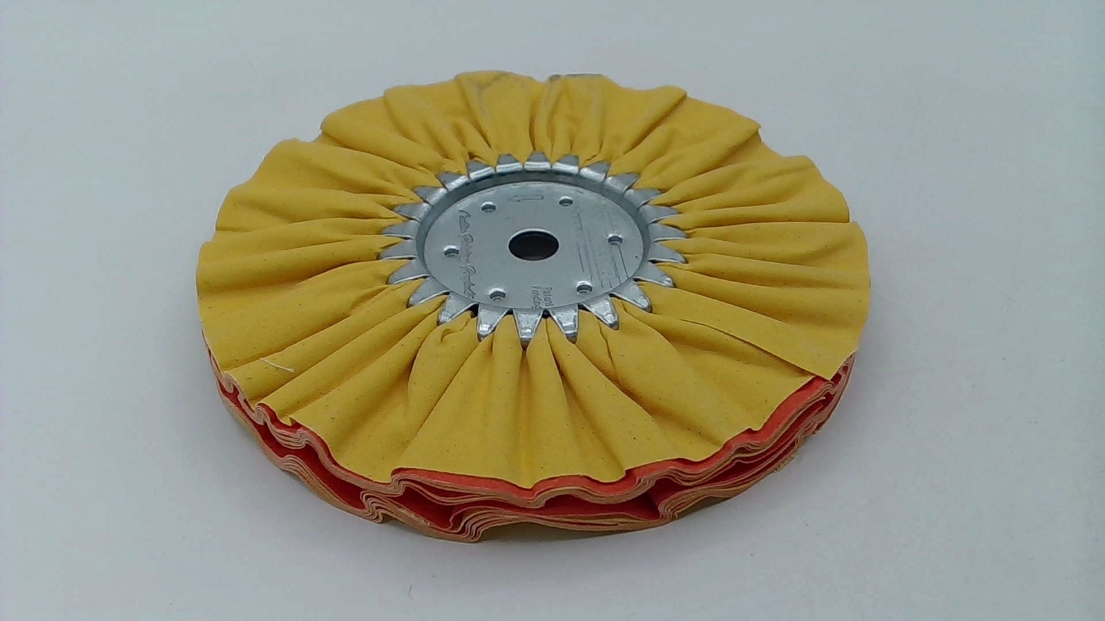 Zephyr 8″ Yellow Airway Primary Buffing Wheel #4 Fast Cut AWYS6-8FC4